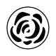 LOGO ROSE CELL EXPERT NOIR